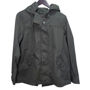 American Eagle Outfitters Green Utility Jacket Size Small 100% Cotton